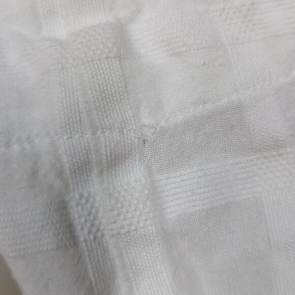 Mara Hoffman Adelina White Midi Wrap Dress Organic Cotton Size Small Preowned - Picture 10 of 12